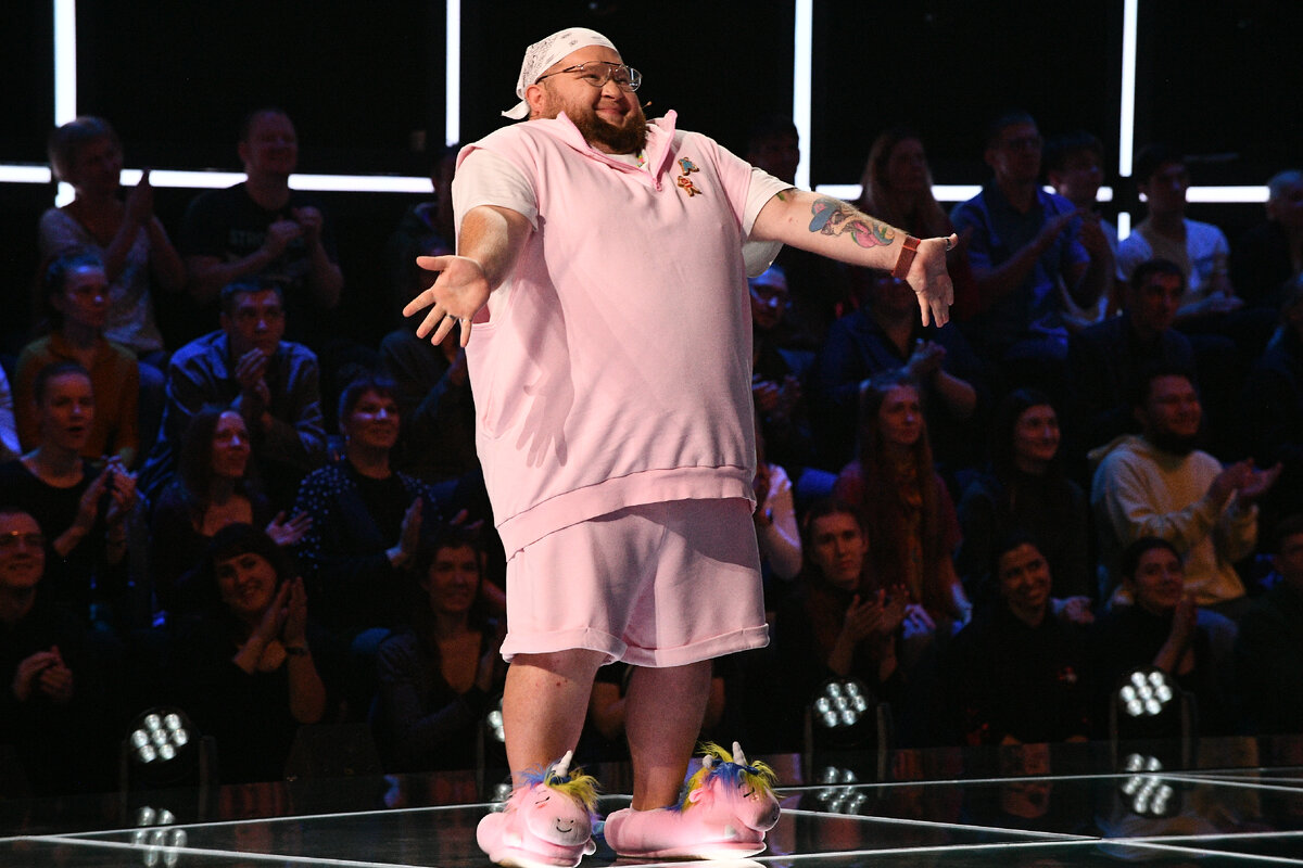 Дмитрий Красилов на съемках шоу «Фантастика»