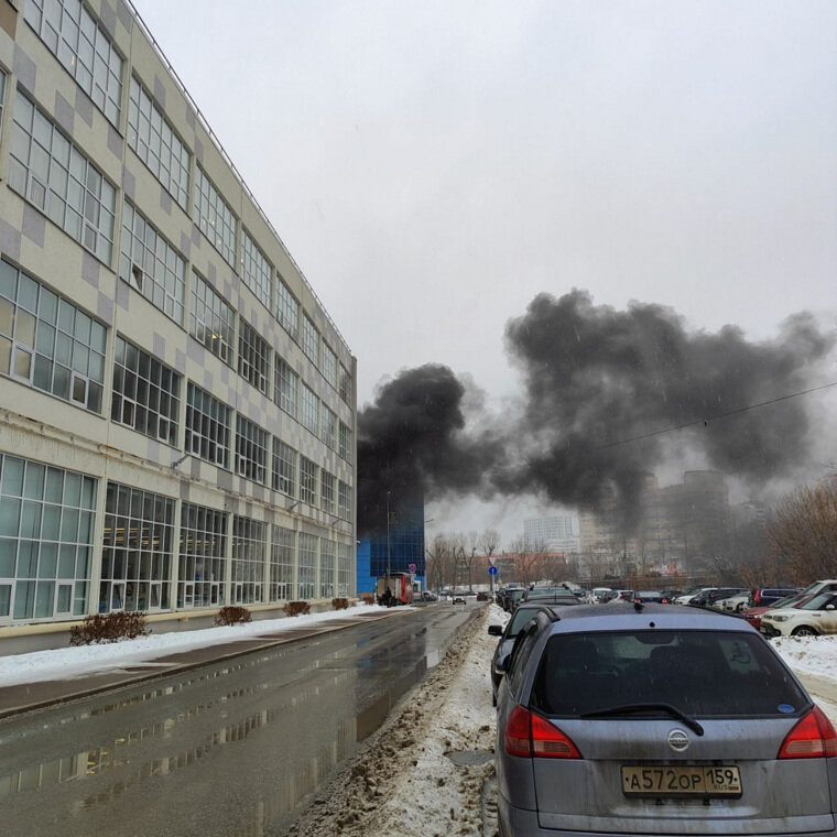    Пожара на территории технопарка не было, заявили в ГУ МЧС по Пермскому краю