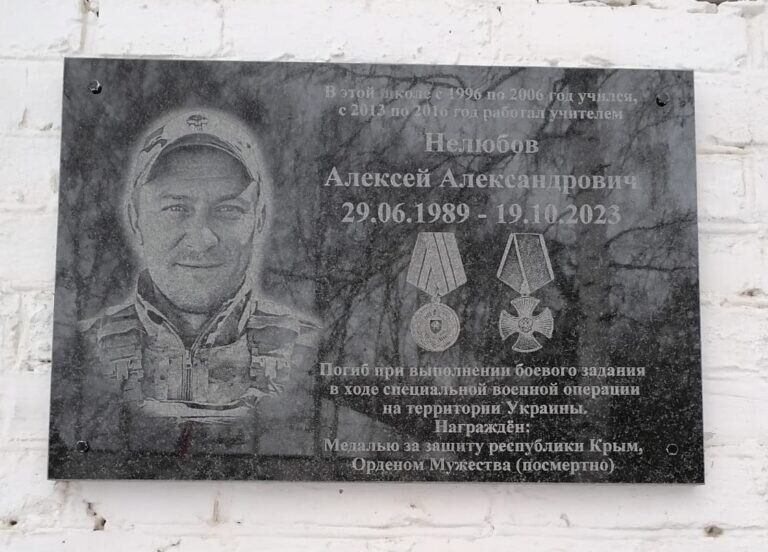    В Шарлыкском районе открыли мемориальную доску в честь бойца СВО Алексея Нелюбова Кристина Просвиркина