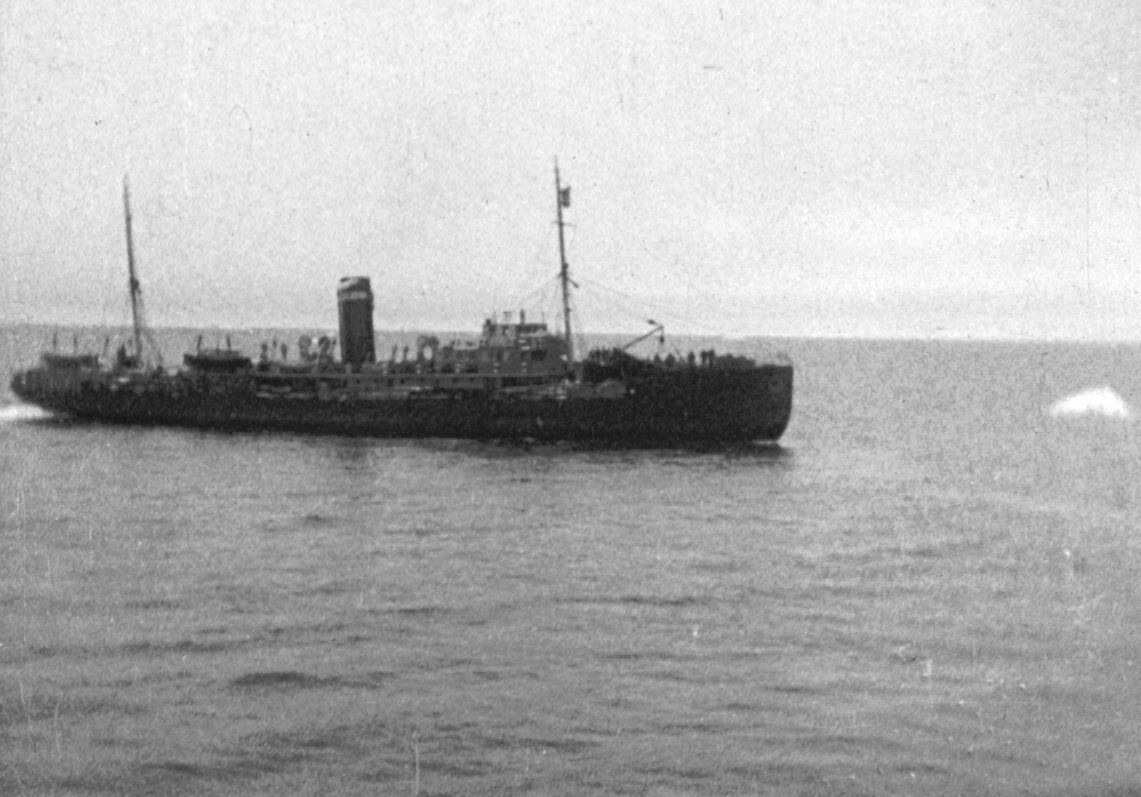 Ледокол "Садко" выходит из Архангельска, фото предоставлено проектом "Неизвестные герои Севера"