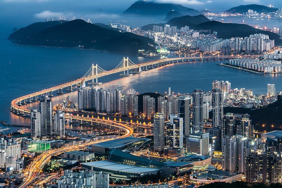 Вечерний Пусан