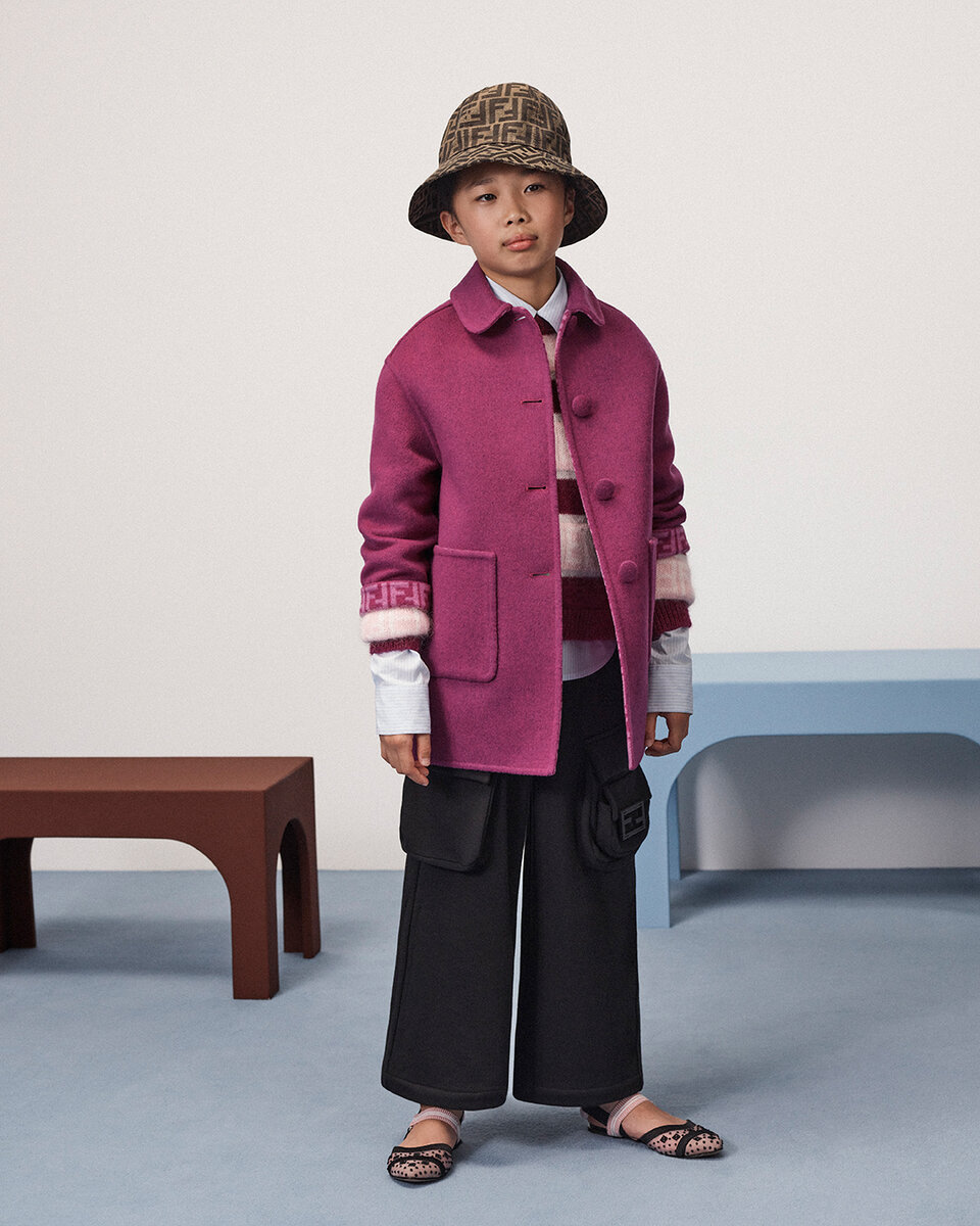    Fendi показал новую весенне-летнюю детскую коллекцию (фото 1)