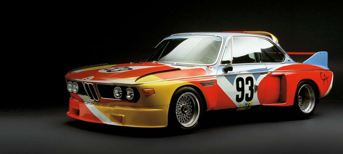 BMW 3.0 CSL с дизайном Александра Колдера. Листайте галерею.