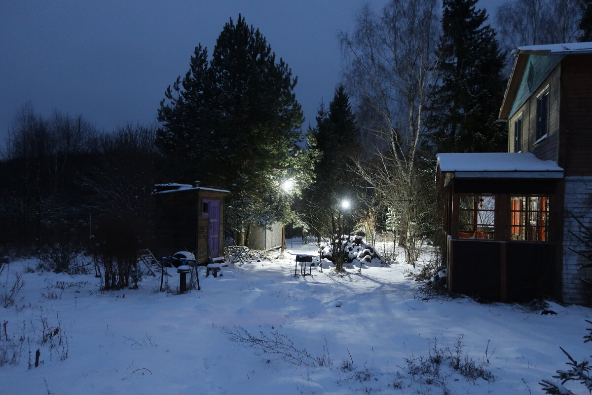 Может показаться, что участок плавно переходит в лес. Это не так, но впечатление приятное (фото И.Лебединского)