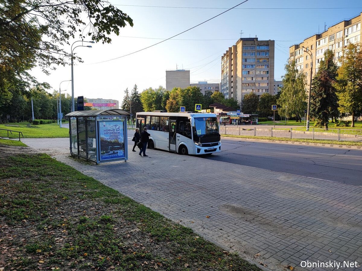 Новые автобусы в Обнинске
