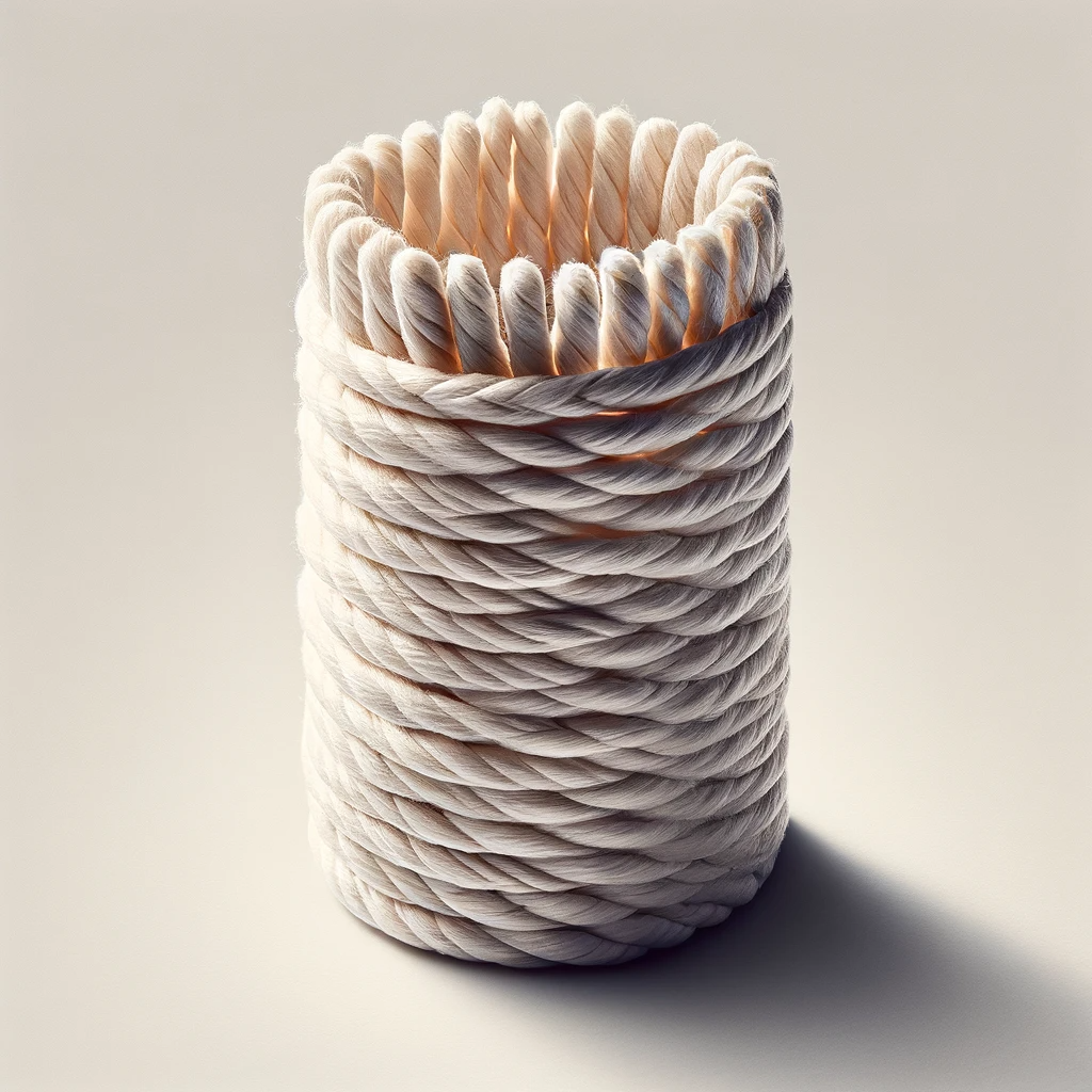 Хлопковые фитили: Универсальные, хорошо подходят для большинства восков.