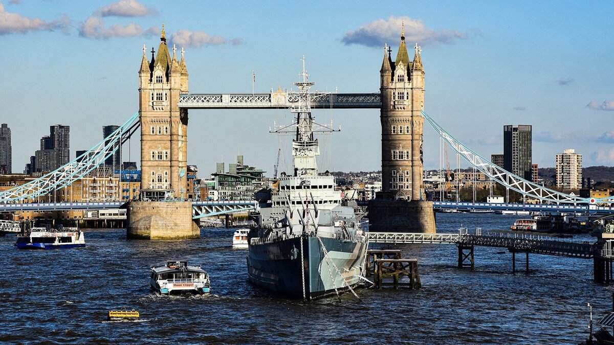    Тауэрский мост, Лондон, Великобритания© Unsplash/AXP Photography