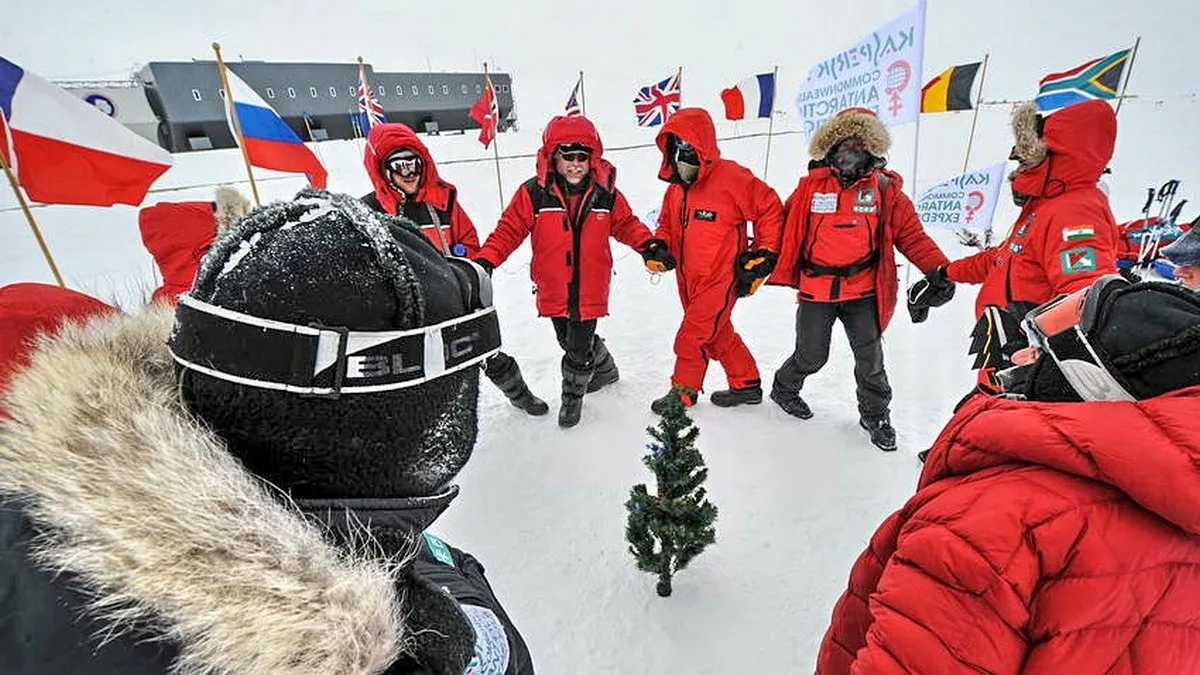 Северный новый год. Русские полярники в Антарктиде. Полярники Южного полюса. Жизнь полярников в Антарктиде. Новый год в Антарктиде.