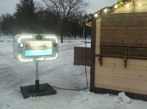     На новогодней ярмарке в Иванове установили аппараты моментального фото