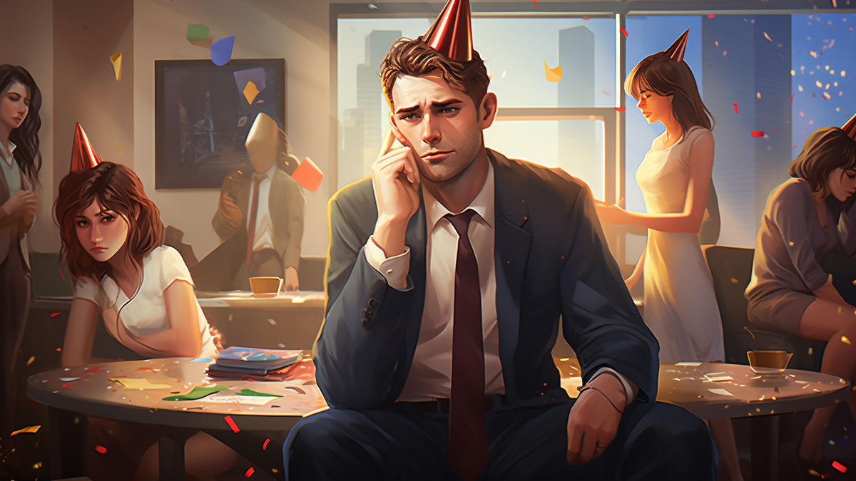    Как произвести впечатление на корпоративе?© News-hub NR / Сгенерировано нейросетью Midjourney