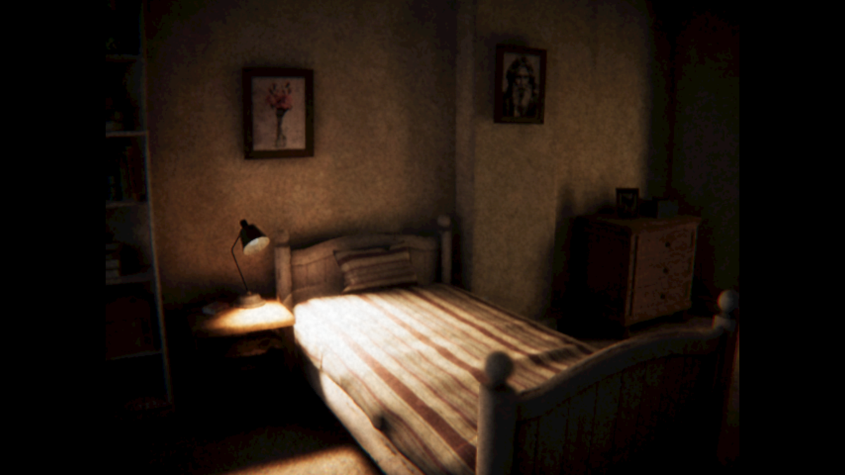 Графика смахивает на старый фильм ужасов, что ещё больше погружает в сюжет. Это я люблю 