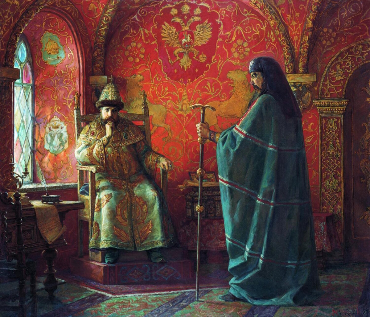 Игорь Машков «Царь Алексей Михайлович и Патриарх Никон»