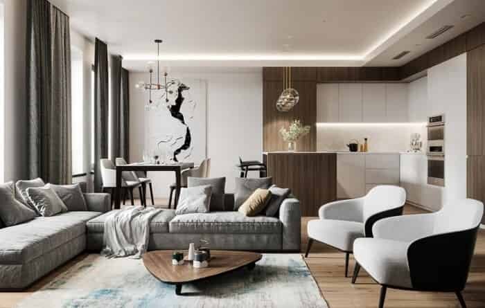 Определение стиля для гостиной