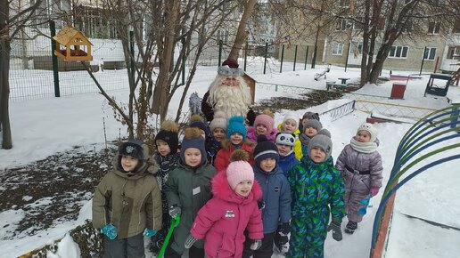 Акция! Покормите птиц зимой! Награждение!