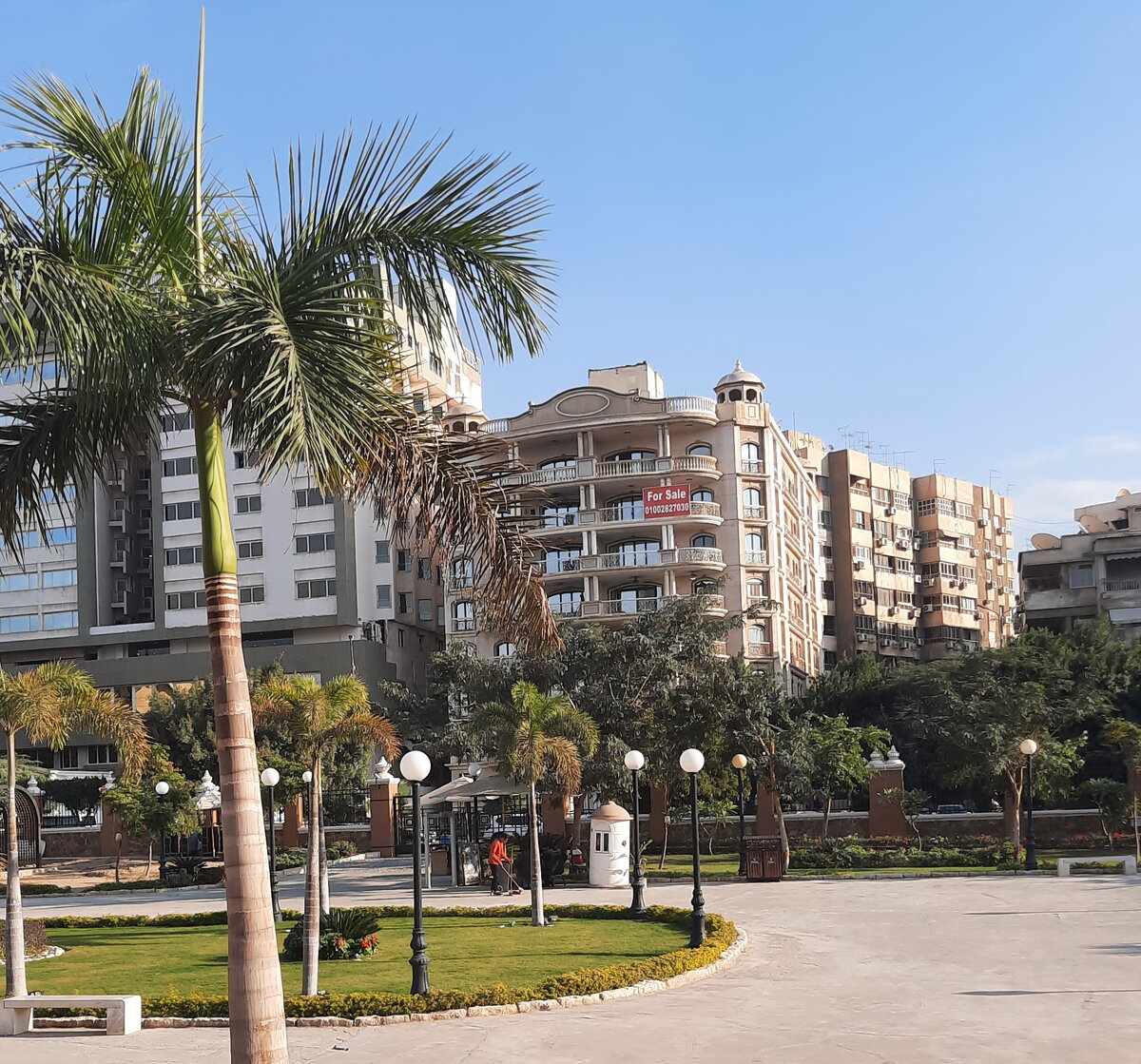 Египет, Каир, район недалеко от аэропорта. 