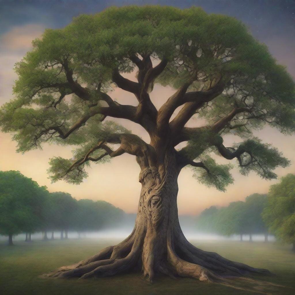 "Древо судьбы: как деревья помогают узнать свое предназначение по славянскому гороскопу и практике обнимания стволов" от Insomnia Land.