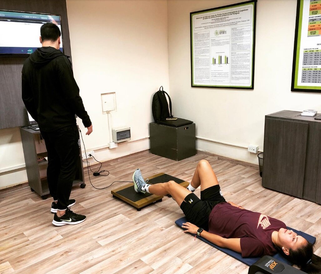 Тест силы задней цепи (Тест Маккола) на силовых платформах Ivolution 