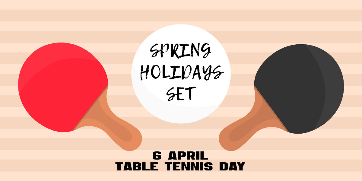 Например, День настольного тенниса