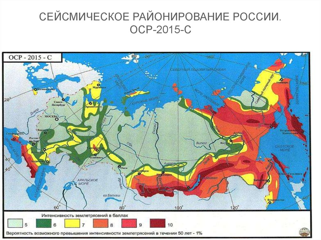 Какова главная причина землетрясений на этой территории. Зоны сейсмической активности Евразии