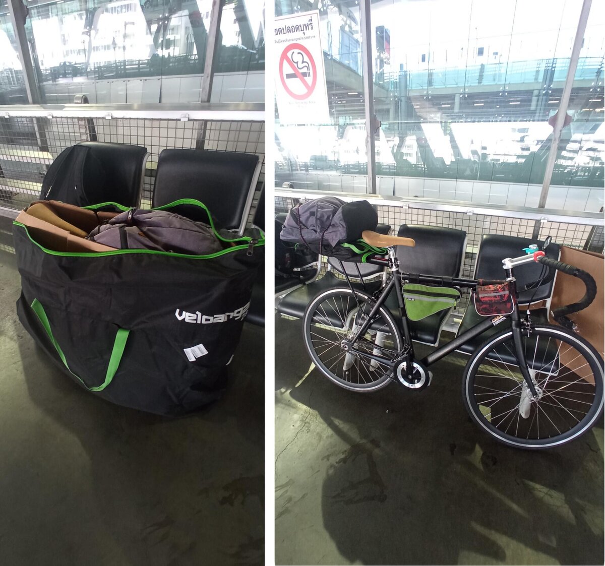 Вышел из аэропорта. Бангкок