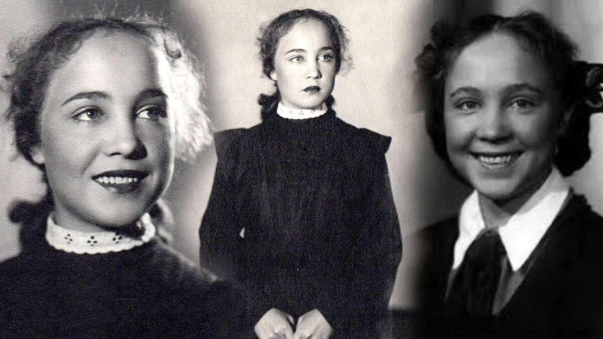 Надя Румянцева в юные годы