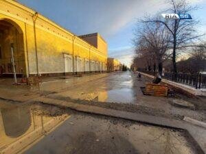  📷    Вот такая зима в Оренбурге. Корреспондент РИА56 прошелся по улицам после дождя Белов Михаил Александрович