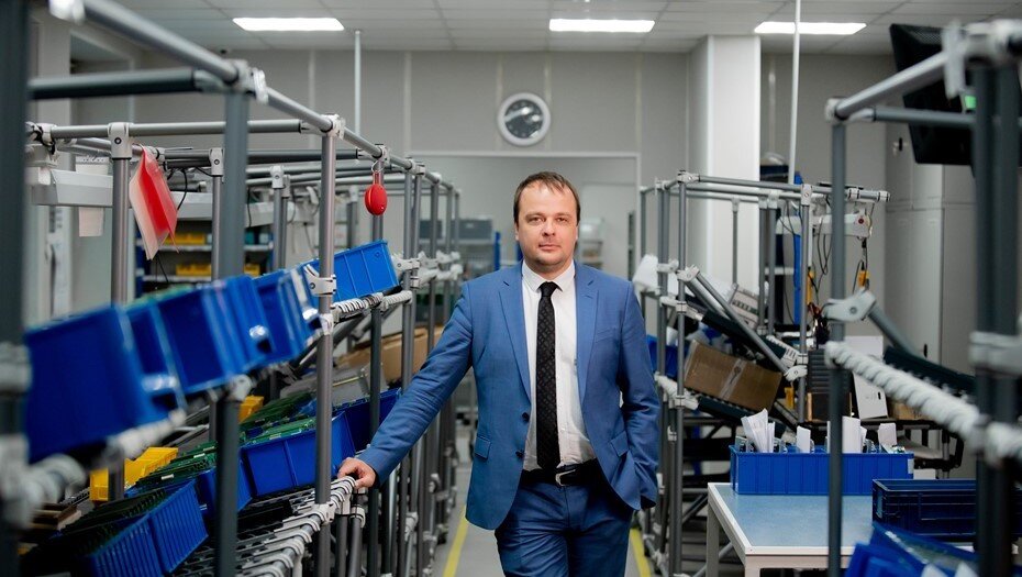    Генеральный директор НТЦ "Механотроника" Алексей Ефремов Автор фото: Сергей Ермохин