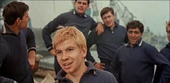 Вячеслав Захаров в молодости. Фото: кадр фильма "Королевская регата"