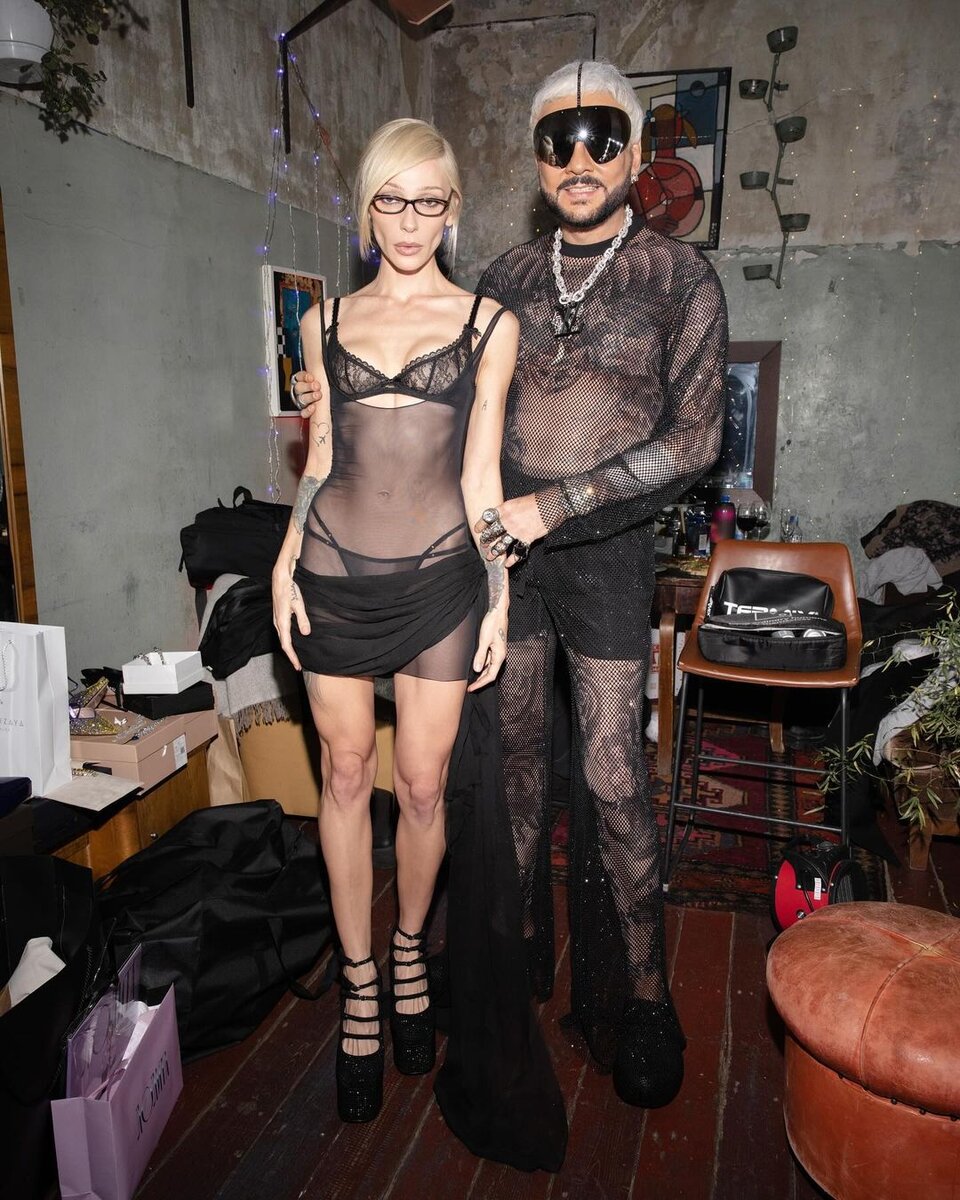    Настя Ивлеева и Филипп Киркоров на "голой вечеринке"Соцсети Насти Ивлеевой