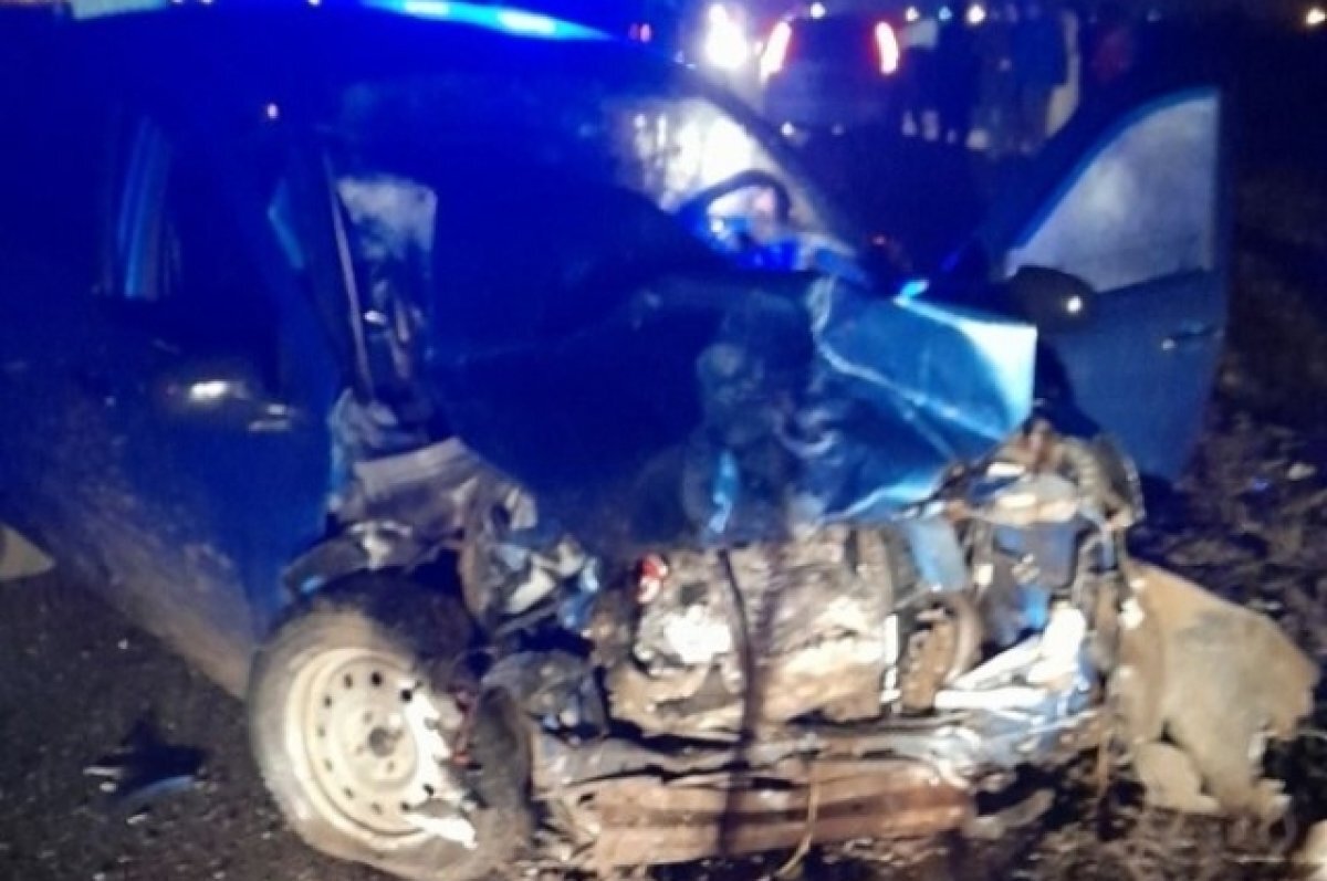    В Большечерниговском районе в столкновении легковушек погиб человек