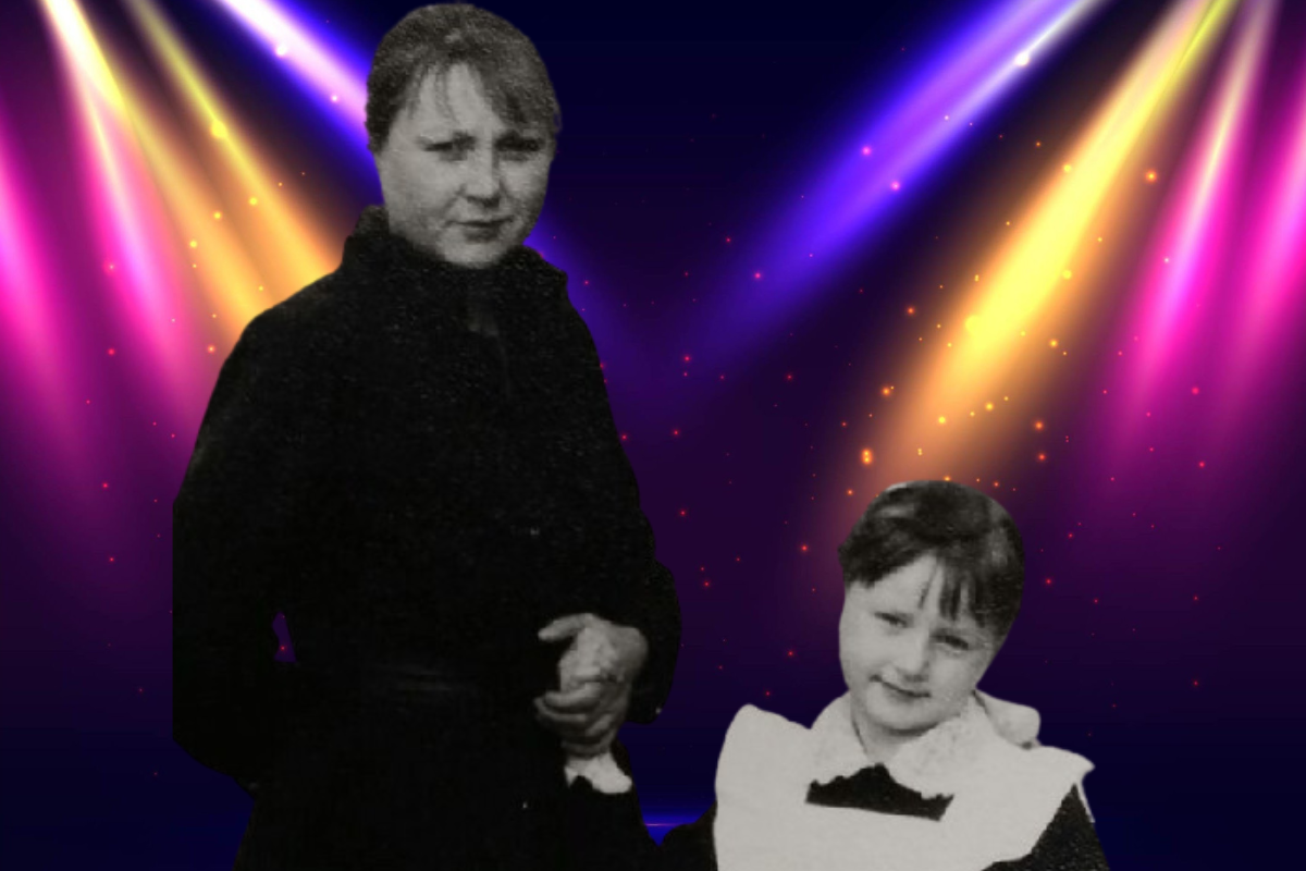 Ольга Медынич с мамой 