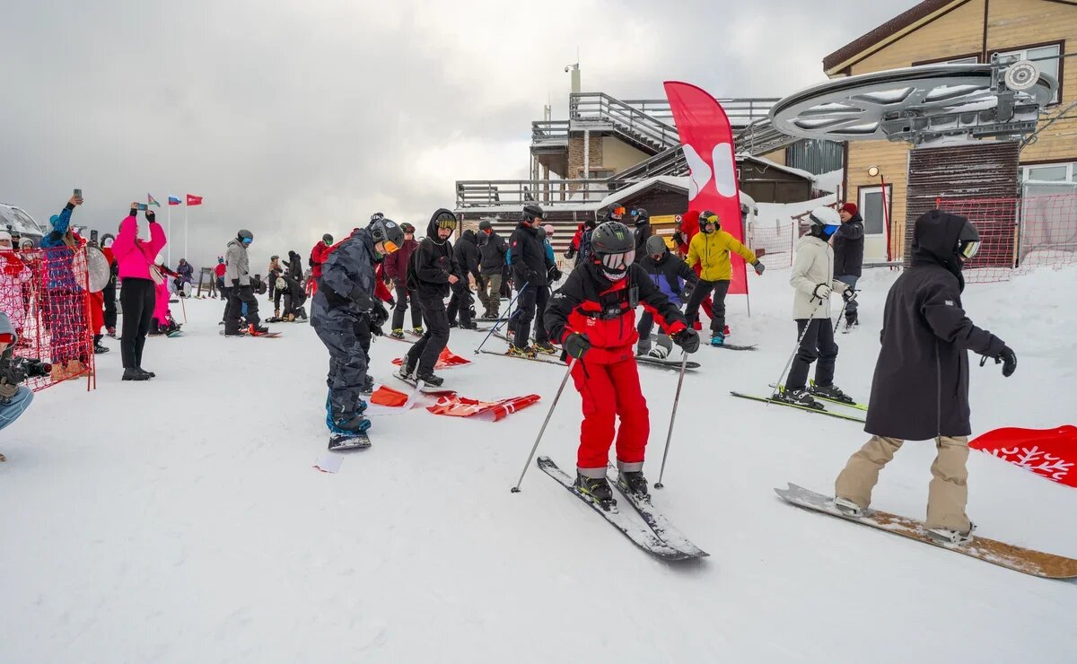    Россия: 1239 км горнолыжных трасс, 330 курортов и только 3% катающихся