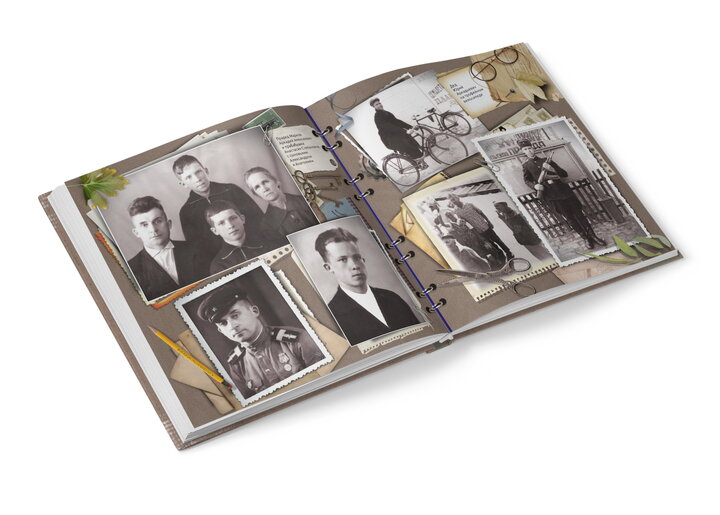 семейный альбом и старые фотографии