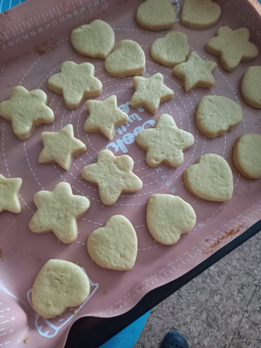 Нарезанное печенье