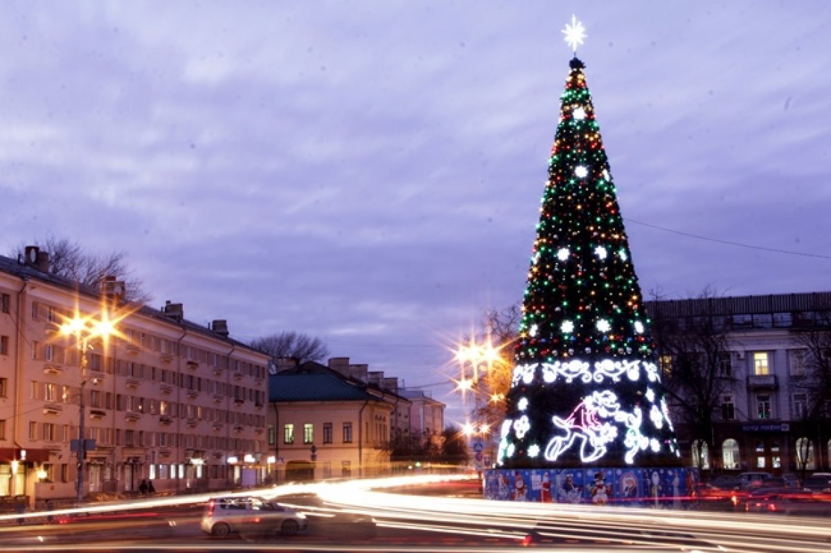    Массовых гуляний у главной елки в центре Пскова и салюта не будет – Елкин