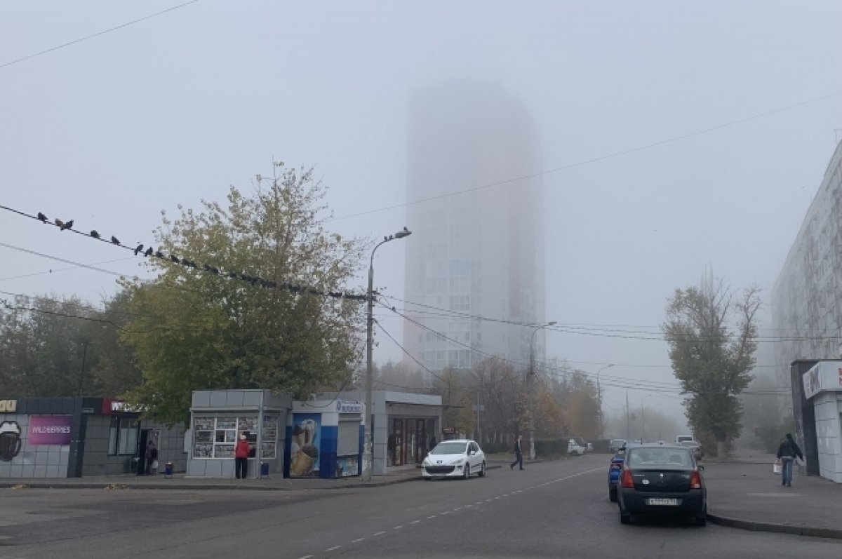    На Тамбовскую область опустился туман