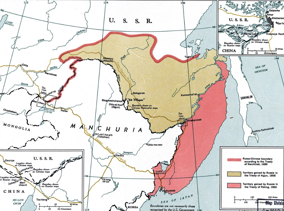 Договор между россией и китаем 1689