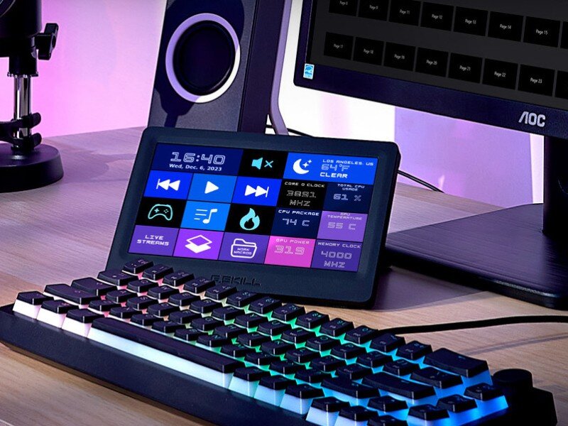    G.Skill выпустила удобный сенсорный «пульт управления» для ПК