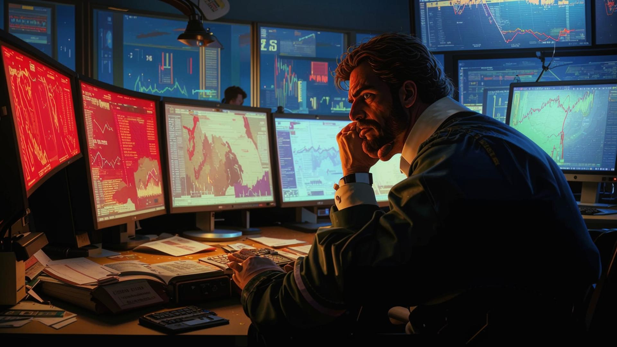 Падающие графики не тревожат спокойных личностей, которые любят системный подход