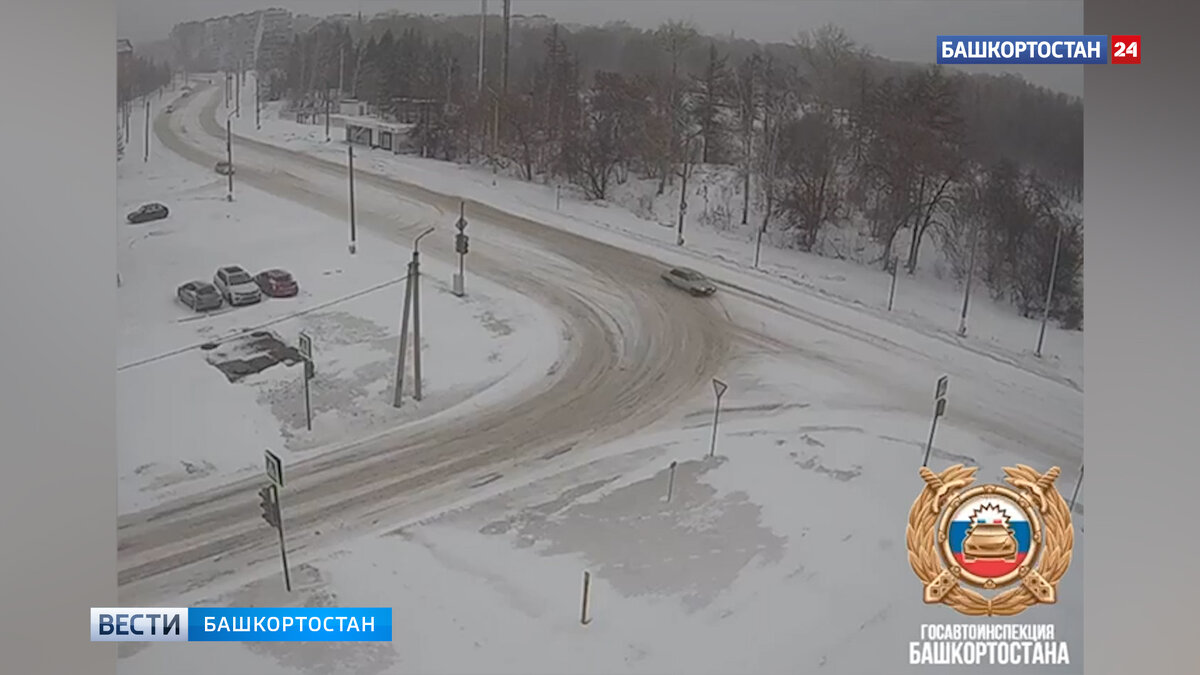    В башкирском Салавате задержали водителя легковушки, устроившего дрифт на дороге