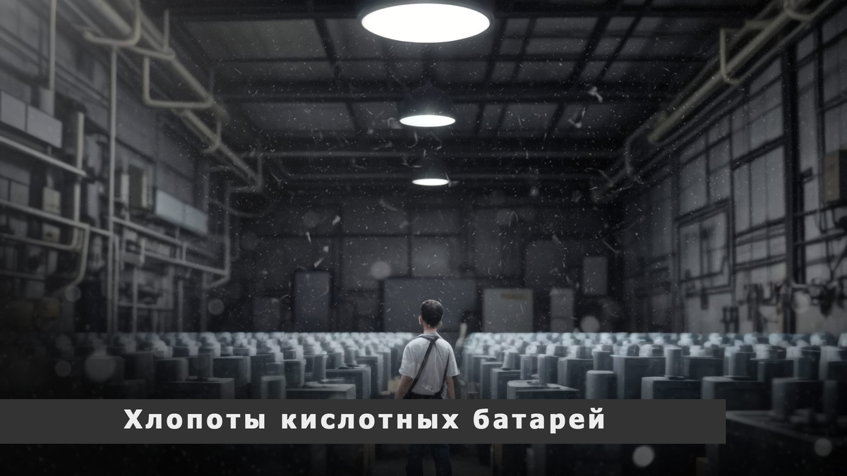 Хлопоты кислотных батарей.