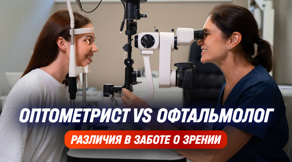 Оптометрист vs офтальмолог: различия в заботе о зрении | Криптомед.  Оборудование для оснащения медицинских учреждений | Дзен