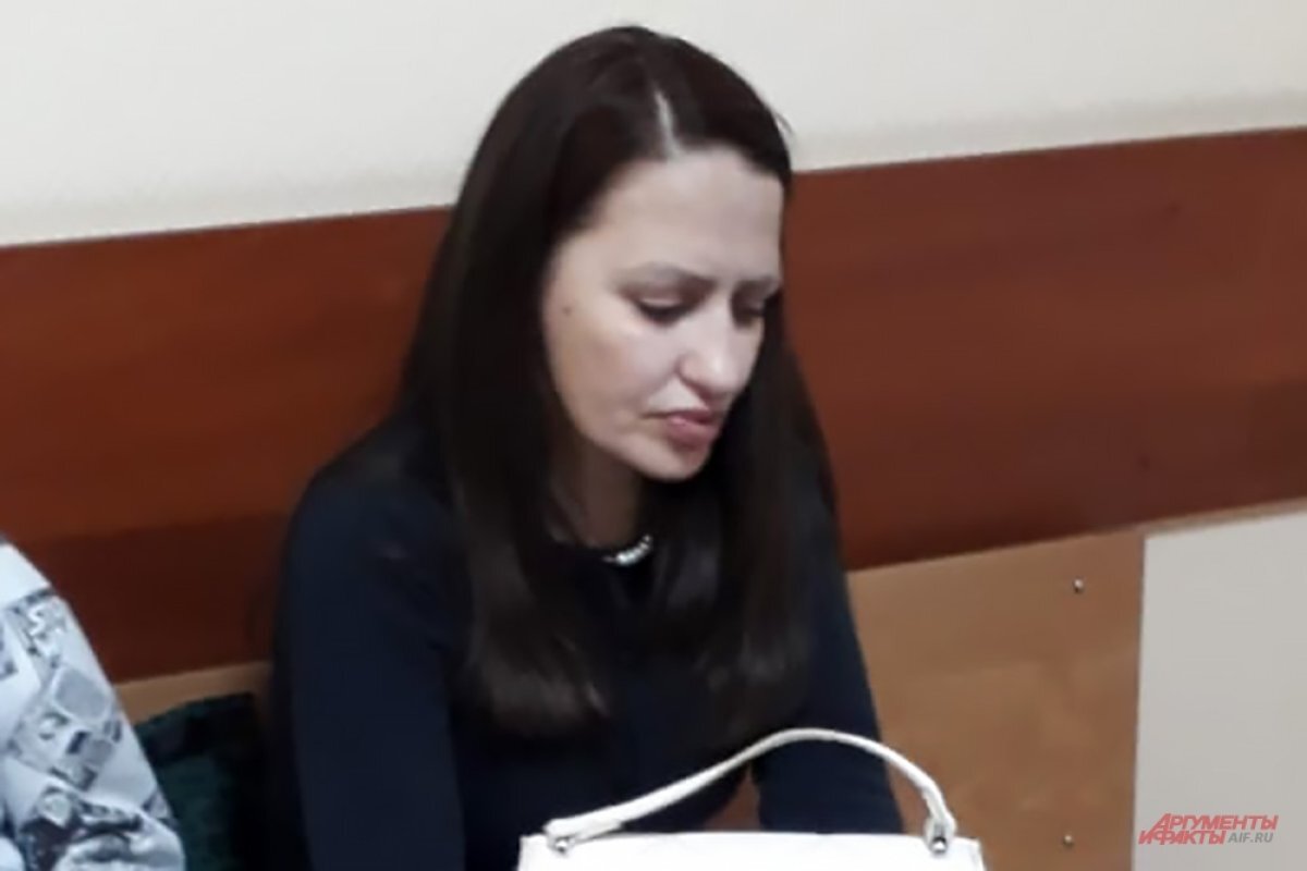    Мама погибшего мальчика в суде.