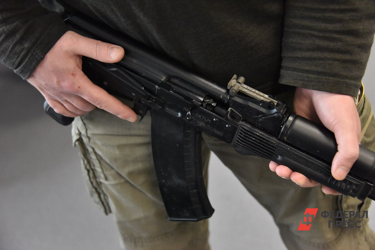 Пневматическую винтовку изъяли правоохранители.  Фото: ФедералПресс / Полина Зиновьева