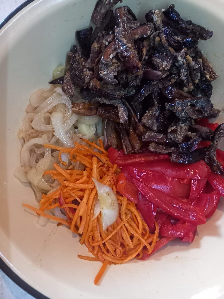 Подготовка овощей