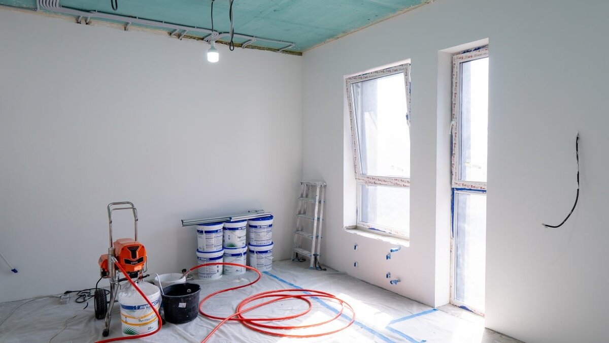 Механизированная шпаклевка