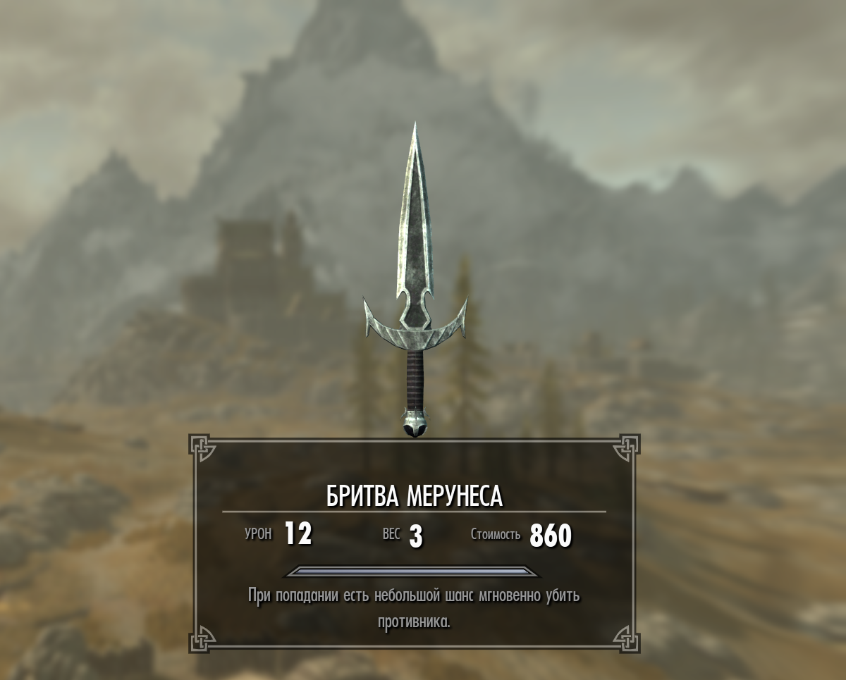 Собственный скриншот из игры