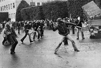 Беспорядки в университете «Сапьенца»