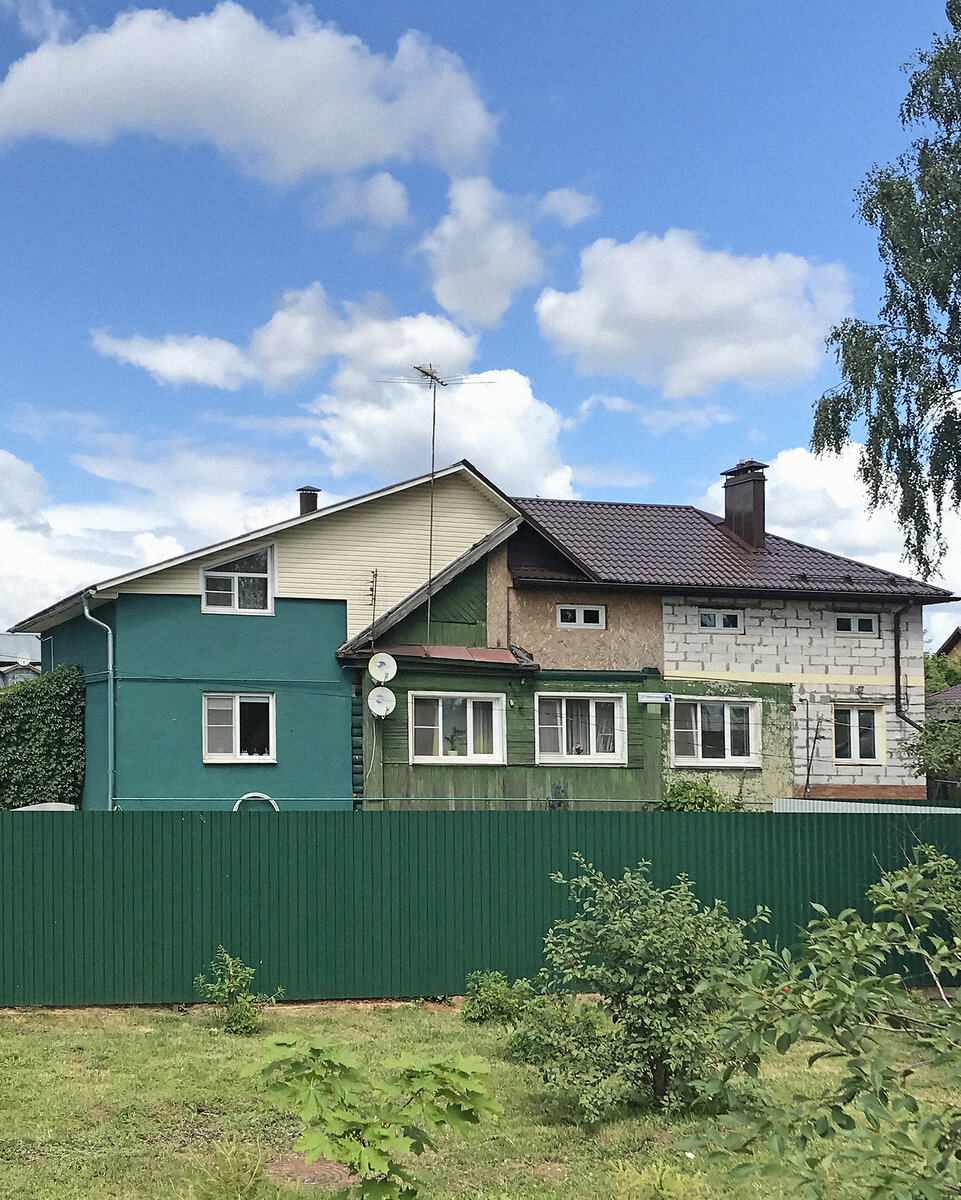 Подборка деревянных домов Сергиева Посада