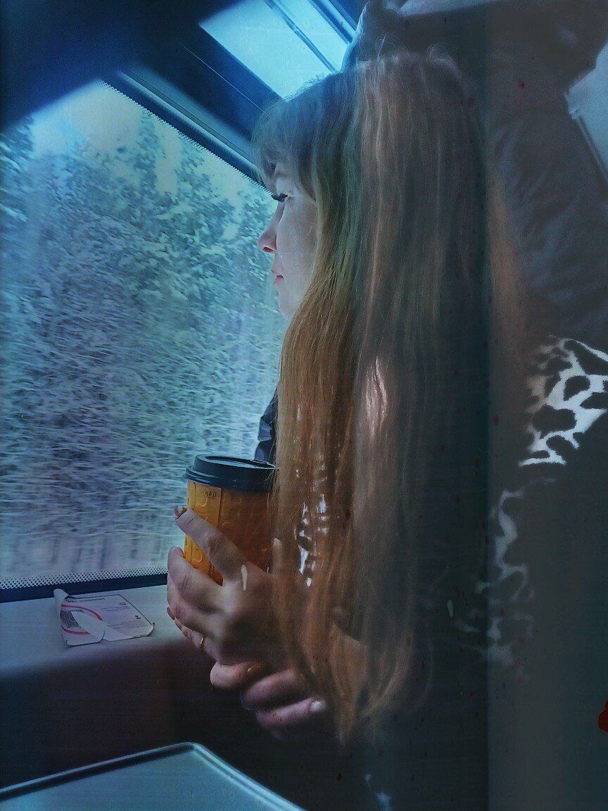 Фото из личного архива, поездка в ласточке